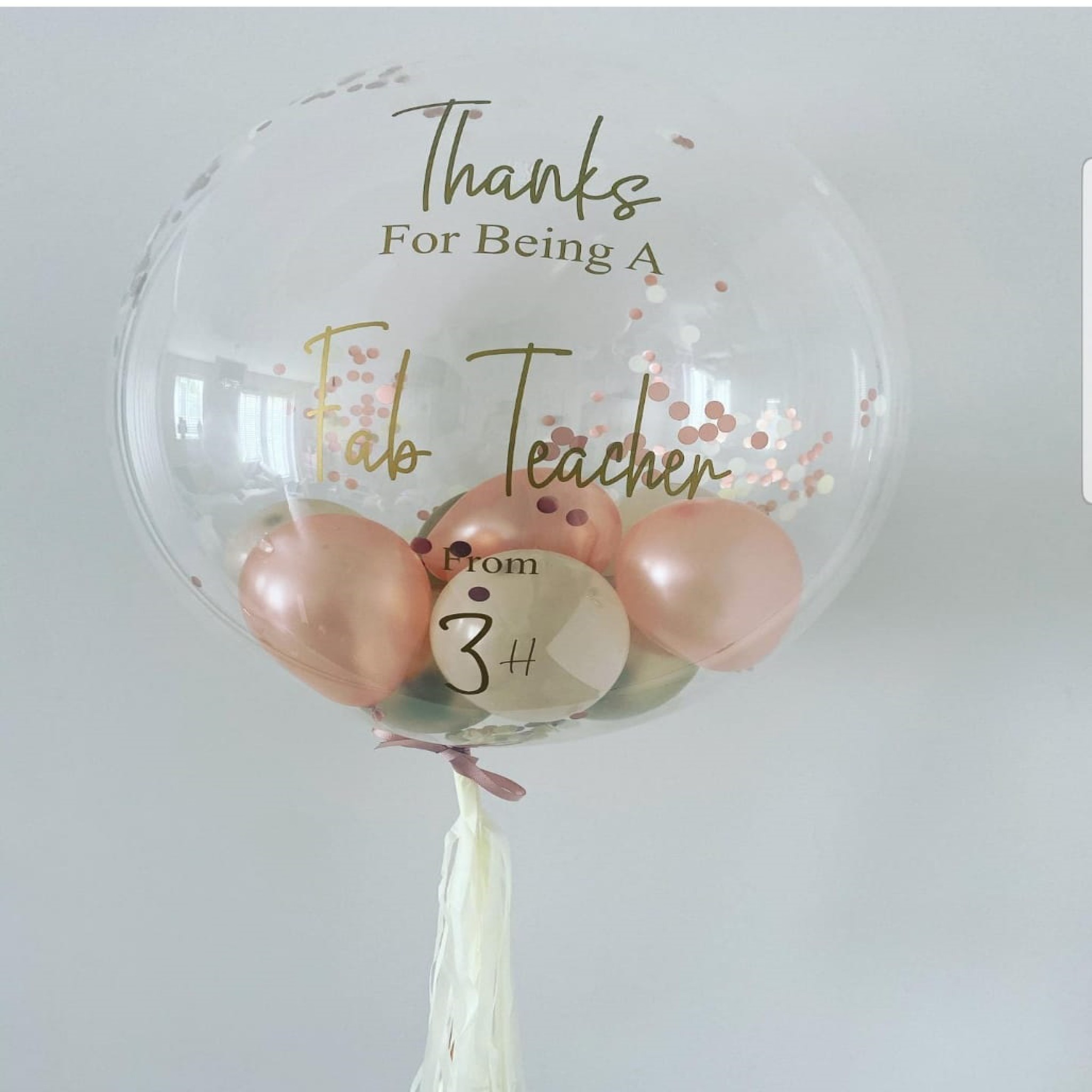 Bobo Thank You Balloon